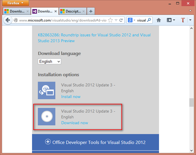 Visual Studio 12 Update Offline Standalone Download Xinyustudio
