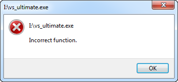 Visual Studio 13 Ultimate Iso Download And Offline Installation Troubleshooting Of Incorrect Function Problem Xinyustudio